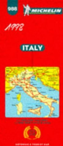 Michelin Main Road Map: Italy, Italia/No 988 (Michelin Maps) (English, French, German and Italian Edition) - Wide World Maps & MORE! - Book - Brand: Michelin Travel Pubns - Wide World Maps & MORE!