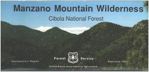 Map: Manzano Mountain Wilderness - Wide World Maps & MORE! - Book - Wide World Maps & MORE! - Wide World Maps & MORE!