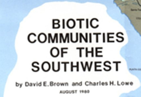 Biotic Communities Of Southwest - Wide World Maps & MORE! - Book - Wide World Maps & MORE! - Wide World Maps & MORE!