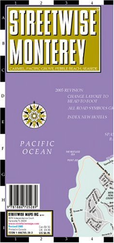 Streetwise Monterey - Wide World Maps & MORE! - Book - Wide World Maps & MORE! - Wide World Maps & MORE!