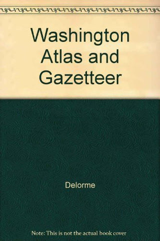 Washington Atlas and Gazetteer 2001 - Wide World Maps & MORE! - Map - DeLorme - Wide World Maps & MORE!