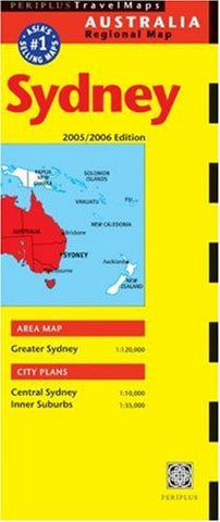 Sydney Travel Map: 2005/2006 Edition (Periplus Travel Maps) (Australia Regional Maps) - Wide World Maps & MORE! - Book - Wide World Maps & MORE! - Wide World Maps & MORE!