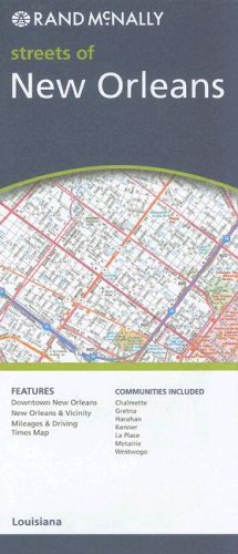 Rand McNally Streets of New Orleans, Louisiana - Wide World Maps & MORE! - Book - Wide World Maps & MORE! - Wide World Maps & MORE!