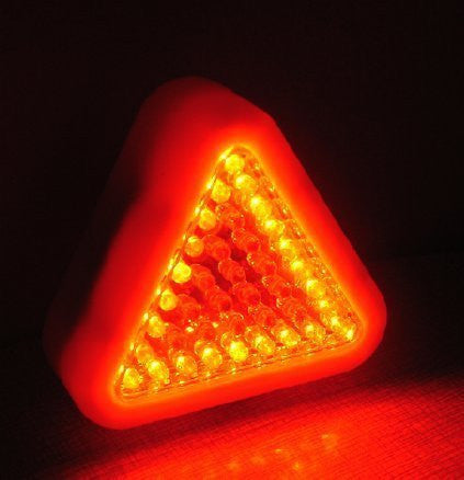 39 LED Red-Orange Vehicle Caution Signal & Worklight - Wide World Maps & MORE! - Automotive Parts and Accessories - Diamond Vision - Wide World Maps & MORE!