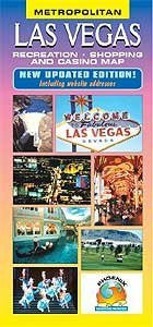 Metropolitan Las Vegas Recreation, Shopping, and Casino Map - Wide World Maps & MORE! - Book - Wide World Maps & MORE! - Wide World Maps & MORE!