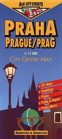 Prague City Streets - Wide World Maps & MORE! - Book - Wide World Maps & MORE! - Wide World Maps & MORE!