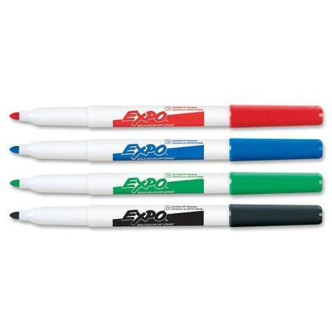 Wholesale CASE of 25 - Sanford Expo Bold Dry-erase Markers-Expo Dry-erase Marker, Fine Point, Black/Red/Blue/Green - Wide World Maps & MORE! - Office Product - SAN - Wide World Maps & MORE!