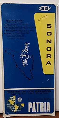 Sonora, Mexico #24 (Maps of the states of Mexico) - Wide World Maps & MORE! - Book - Wide World Maps & MORE! - Wide World Maps & MORE!