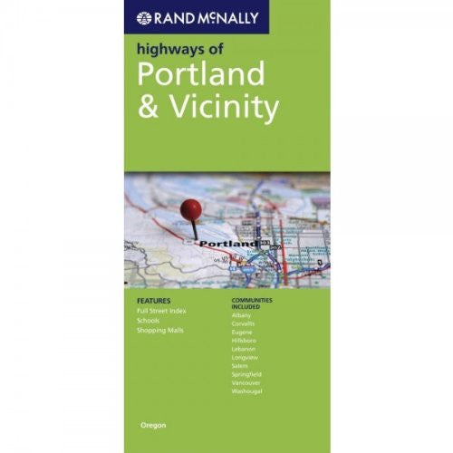 Rand McNally Folded Map: Portland Highways (Rand McNally Highways Of...) - Wide World Maps & MORE! - Book - Wide World Maps & MORE! - Wide World Maps & MORE!