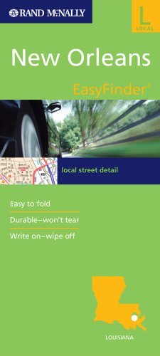 Rand Mcnally New Orleans, Louisiana: Laminated (Rand McNally Easyfinder) - Wide World Maps & MORE! - Book - Wide World Maps & MORE! - Wide World Maps & MORE!