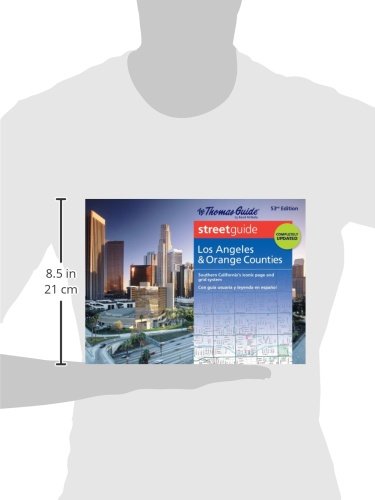 Thomas Guide Streetguide Los Angeles & Orange County: Southern California's Iconic Page and Grid System/ con guia usuaria y leyenda en espanol (English and Spanish Edition) - Wide World Maps & MORE! - Book - Wide World Maps & MORE! - Wide World Maps & MORE!