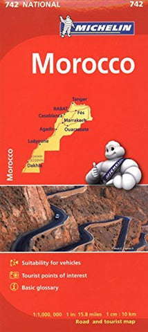 Michelin Map Africa Morocco 742 (Maps/Country (Michelin)) - Wide World Maps & MORE! - Book - Wide World Maps & MORE! - Wide World Maps & MORE!