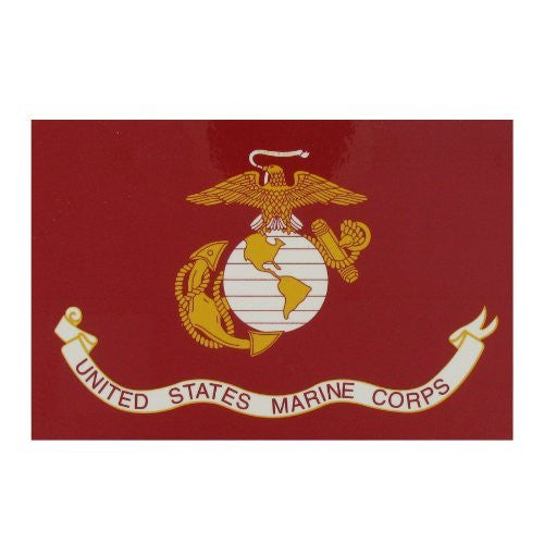 U.S. Marine Flag Decal | Wide World Maps & MORE!