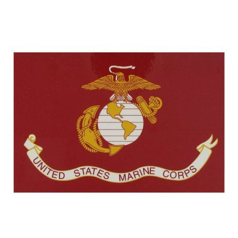 U.S. Marine Flag Decal - Wide World Maps & MORE! - Lawn & Patio - US Flag Store - Wide World Maps & MORE!