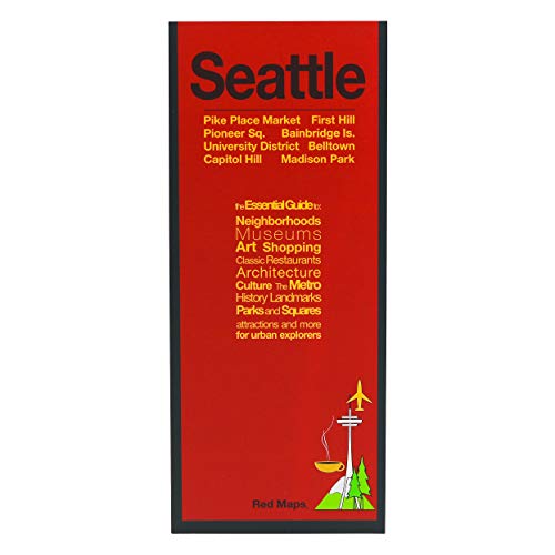 Red Maps SEATTLE Street Map and City Guide - Wide World Maps & MORE!