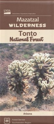 Mazatzal Wilderness, Tonto National Forest - Wide World Maps & MORE! - Map - National Forest Service - Wide World Maps & MORE!