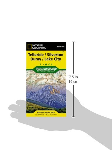 Telluride, Silverton, Ouray, Lake City (National Geographic Trails Illustrated Map 141) - Wide World Maps & MORE! - Map - National Geographic Maps - Wide World Maps & MORE!