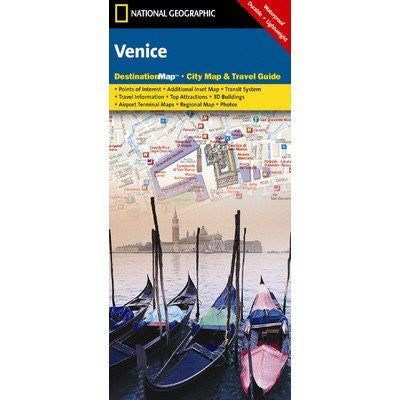 Venice DestinationMap * City Map & Travel Guide - Wide World Maps & MORE! - Book - National Geographic Maps - Wide World Maps & MORE!