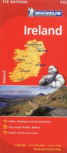 Michelin Ireland Map 712 (Maps/Country (Michelin)) - Wide World Maps & MORE! - Book - Wide World Maps & MORE! - Wide World Maps & MORE!