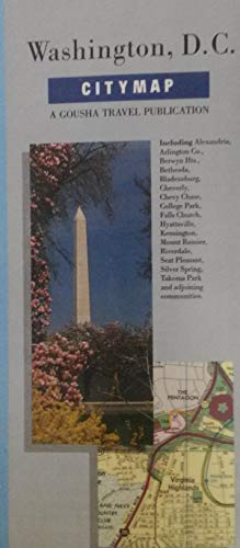 Gousha City Metro Maps: District of Columbia Washington D.C. - Wide World Maps & MORE! - Book - Wide World Maps & MORE! - Wide World Maps & MORE!