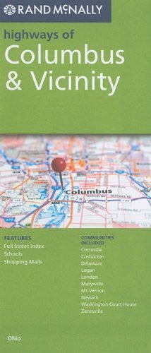 Highways of Columbus & Vicinity (Rand McNally Folded Map) - Wide World Maps & MORE! - Map - Rand McNally - Wide World Maps & MORE!