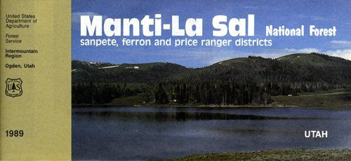 Manti-La Sal National Forest (Sanpete, Ferron, and Price ranger districts), Utah and Colorado : 1989 (SuDoc A 13.28:M 31/7/995/SANPETE) - Wide World Maps & MORE! - Book - Wide World Maps & MORE! - Wide World Maps & MORE!