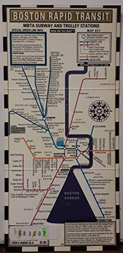 Boston Mini Metro/Map (Mini Metro Maps) - Wide World Maps & MORE! - Book - Brand: Streetwise Maps - Wide World Maps & MORE!