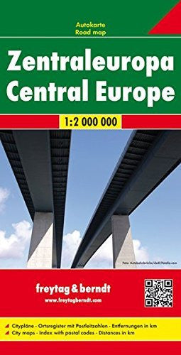 Central Europe (English, French and German Edition) - Wide World Maps & MORE! - Book - Wide World Maps & MORE! - Wide World Maps & MORE!