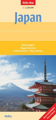 Japan Nelles map - Wide World Maps & MORE! - Book - Wide World Maps & MORE! - Wide World Maps & MORE!