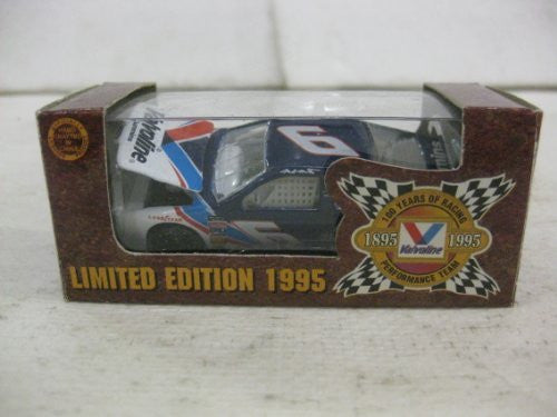 Limited Edition 1995 Mark Martin #6 Valvoline Ford Thunderbird Nascar In White & Blue Diecast 1:64 Scale By Action - Wide World Maps & MORE! - Toy - diecast 164 scale - Wide World Maps & MORE!