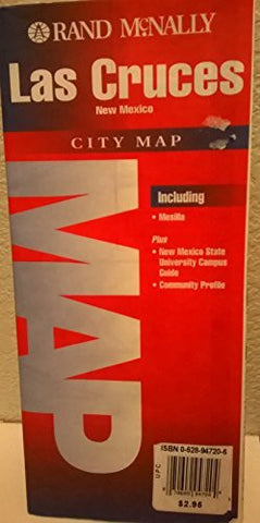 Las Cruces, New Mexico: City Map (Rand McNally) - Wide World Maps & MORE! - Book - Wide World Maps & MORE! - Wide World Maps & MORE!