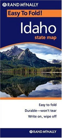Rand McNally Easy To Fold: Idaho (Laminated) (Rand McNally Easyfinder) by Rand McNally (2009-11-02) - Wide World Maps & MORE! - Book - Wide World Maps & MORE! - Wide World Maps & MORE!