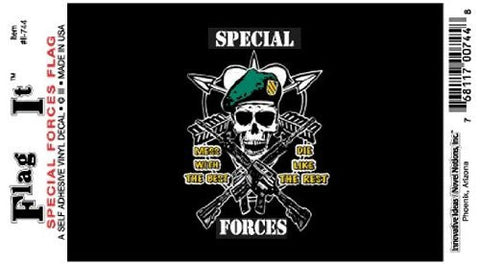 Special Forces decal for auto, truck or boat - Wide World Maps & MORE! - Automotive Parts and Accessories - Flag It - Wide World Maps & MORE!