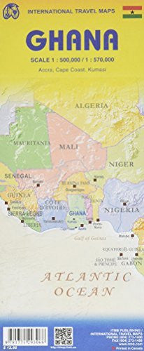 Ghana Travel Map Reference - Wide World Maps & MORE! - Map - ITMB Publishing, Ltd. - Wide World Maps & MORE!