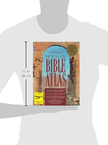 Holman Bible Atlas: A Complete Guide to the Expansive Geography of Biblical History (Broadman & Holman Reference) - Wide World Maps & MORE! - Book - Wide World Maps & MORE! - Wide World Maps & MORE!