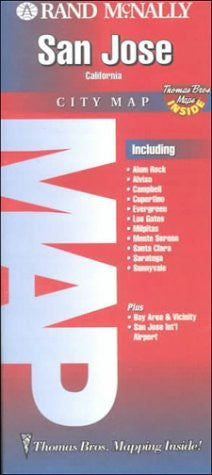 Rand McNally San Jose City Map (USA City Maps - California) - Wide World Maps & MORE! - Book - Wide World Maps & MORE! - Wide World Maps & MORE!