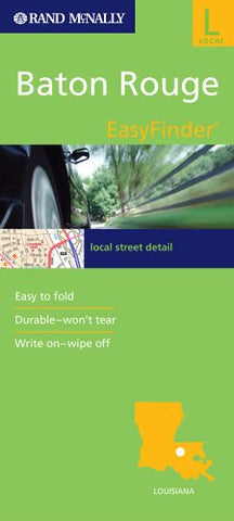 Rand McNally Baton Rouge: EasyFinder - Wide World Maps & MORE! - Map - Rand McNally & Company - Wide World Maps & MORE!