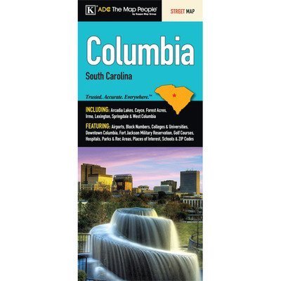 Street Map: Columbia, South Carolina - Wide World Maps & MORE! - Book - Wide World Maps & MORE! - Wide World Maps & MORE!