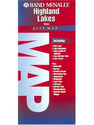 Folded Map-Highland Lakes (Rand McNally) - Wide World Maps & MORE! - Book - Wide World Maps & MORE! - Wide World Maps & MORE!