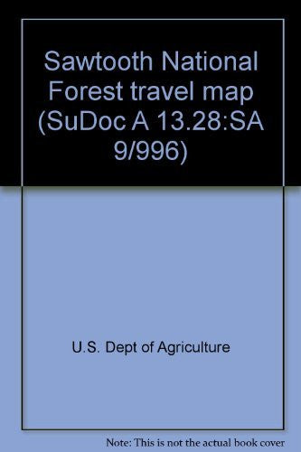 Sawtooth National Forest travel map (SuDoc A 13.28:SA 9/996) - Wide World Maps & MORE! - Book - Wide World Maps & MORE! - Wide World Maps & MORE!