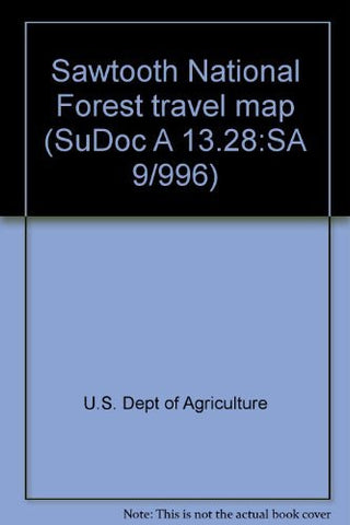 Sawtooth National Forest travel map (SuDoc A 13.28:SA 9/996) - Wide World Maps & MORE! - Book - Wide World Maps & MORE! - Wide World Maps & MORE!