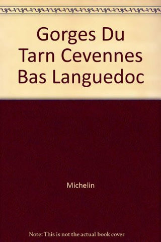 Gorges Du Tarn Cevennes Bas Languedoc - Wide World Maps & MORE! - Book - Wide World Maps & MORE! - Wide World Maps & MORE!