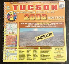 Tucson Metropolitan Street Atlas Laminated Edition - Wide World Maps & MORE! - Map - Wide World Maps & MORE! - Wide World Maps & MORE!