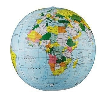 Political-inflate Globe - Wide World Maps & MORE! - Office Product - Replogle Globes - Wide World Maps & MORE!