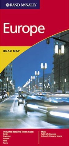 Europe Road Map (Rand McNally International Series) - Wide World Maps & MORE! - Book - Brand: Rand McNally Company - Wide World Maps & MORE!