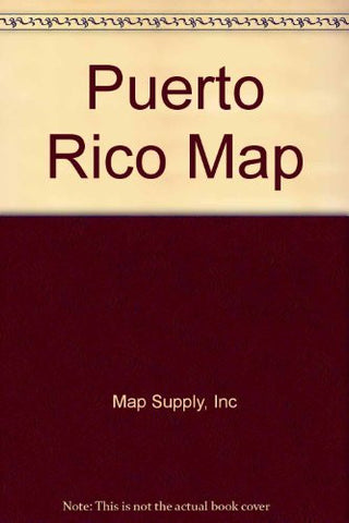 Puerto Rico Map - Wide World Maps & MORE! - Book - Wide World Maps & MORE! - Wide World Maps & MORE!