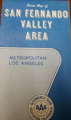 Street Map of San Fernando Valley Area - Wide World Maps & MORE! - Book - Wide World Maps & MORE! - Wide World Maps & MORE!