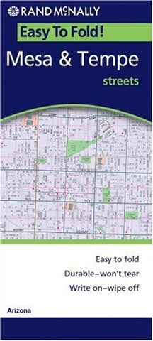 Mesa/Tempe (Rand McNally Easyfinder) - Wide World Maps & MORE! - Book - Rand McNally - Wide World Maps & MORE!