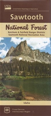 Sawtooth National Forest, Ketchum & Fairfield Ranger Districts Map - Wide World Maps & MORE! - Book - Wide World Maps & MORE! - Wide World Maps & MORE!