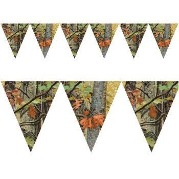 Creative Converting - Hunting Camo Flag Banner - Wide World Maps & MORE! - Kitchen - Creative Converting - Wide World Maps & MORE!